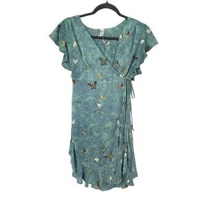 Anthropologie X Feather Bone Dress in Osuna Blue Size XS